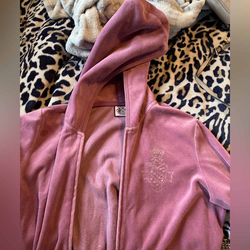 Juicy couture zip up jacket